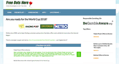 Desktop Screenshot of freebetshere.com