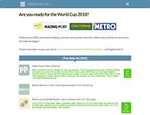 Tablet Screenshot of freebetshere.com