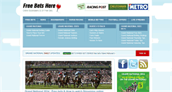 Desktop Screenshot of grandnational.freebetshere.com